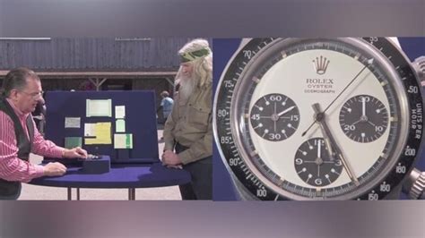 vietnam veteran rolex watch sold|rolex on antiques roadshow.